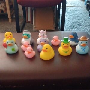 Colorful Rubber Duck Toy Set